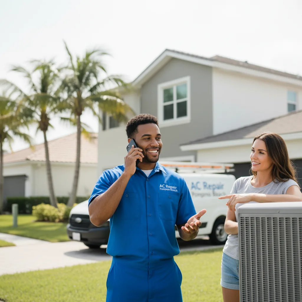 AC Repair Pompano Beach customer support in Metairie